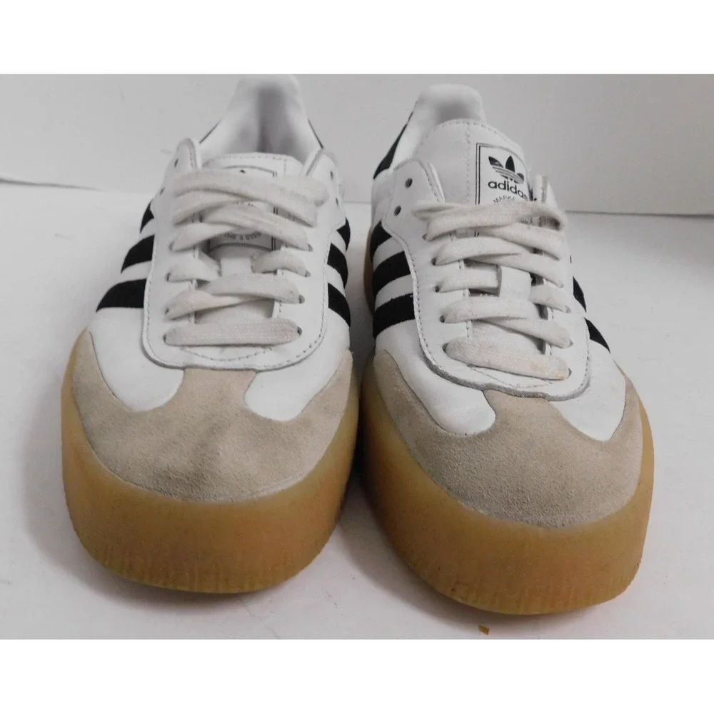 Adidas Originals Sambae Samba Sneakers White Black Gum IG5744 Men's Size 9 US
